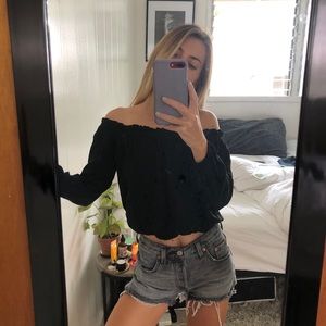 Off the shoulder top